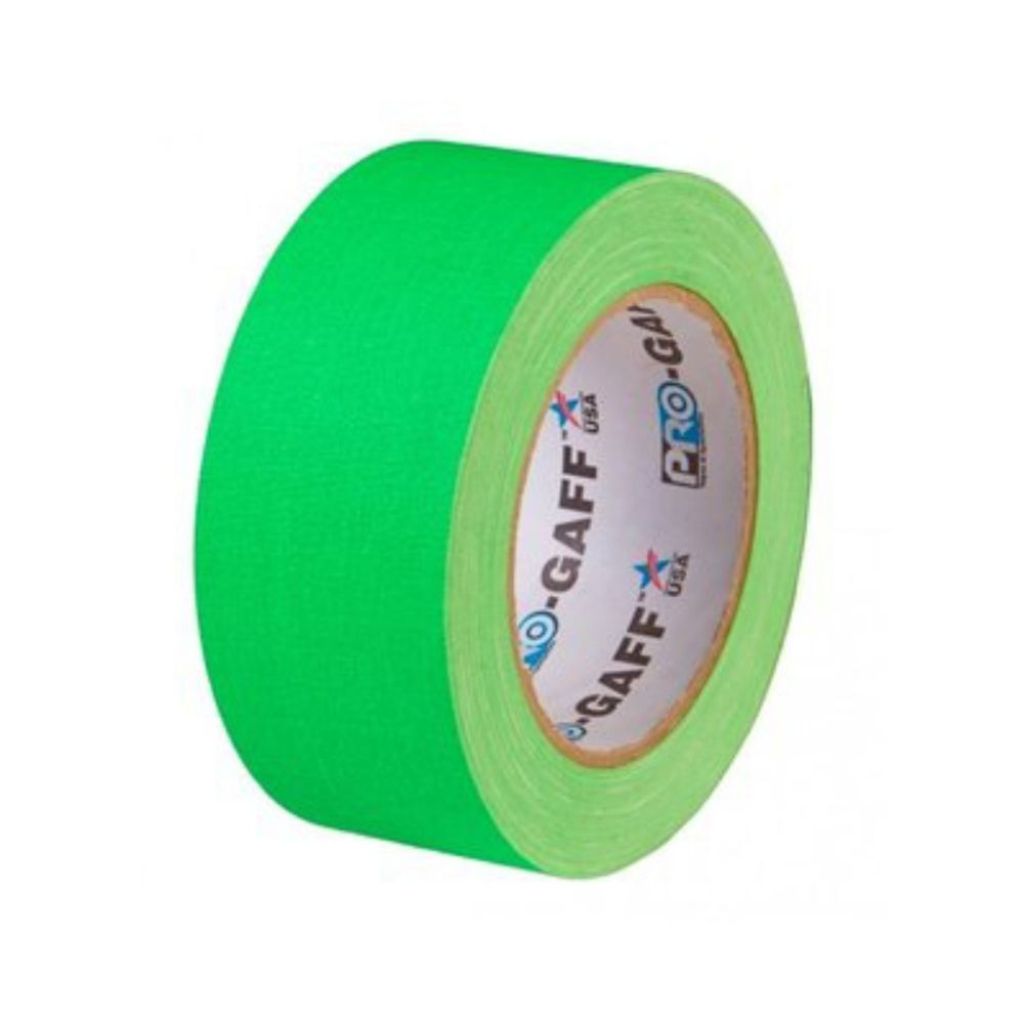Afbeelding van Neon Gaffa Tape Groen 50mm 25m