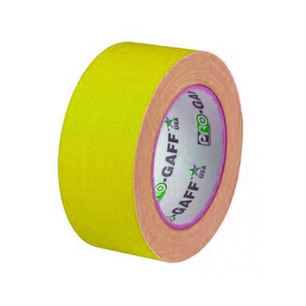 Afbeelding van Neon Gaffa Tape Geel 50mm 25m