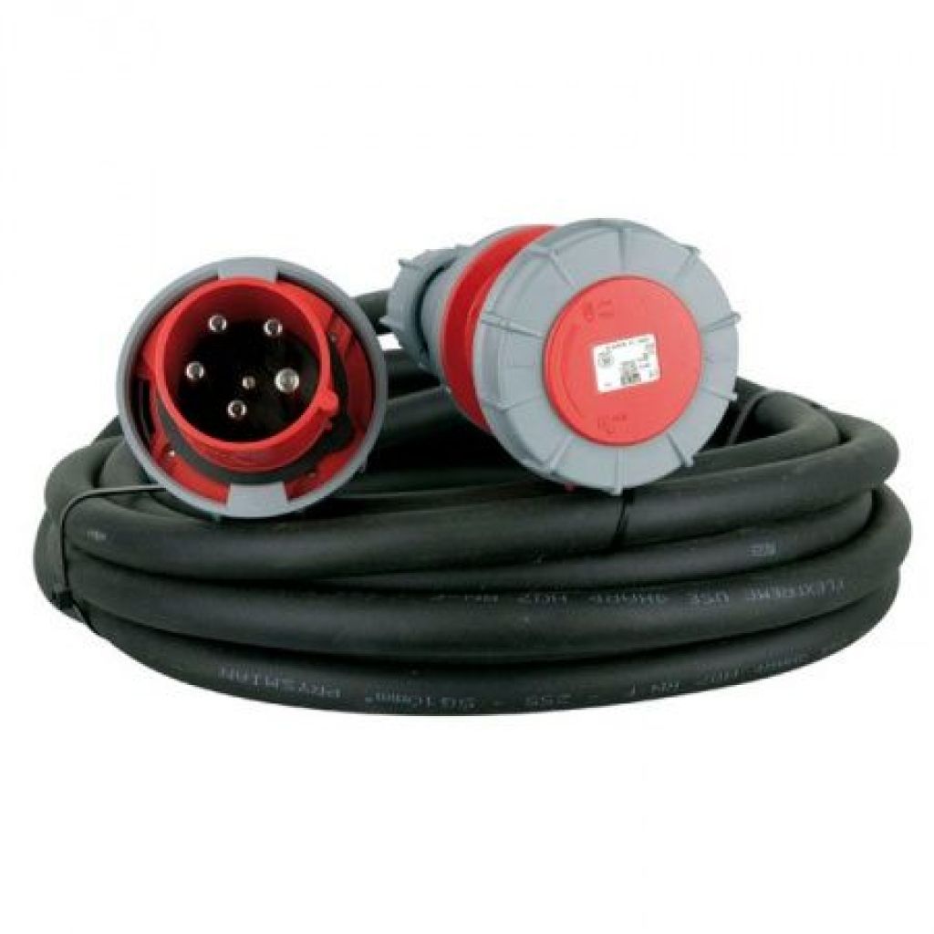 Afbeelding van Krachtstroom Kabel 63A / 5p | 2,5 meter