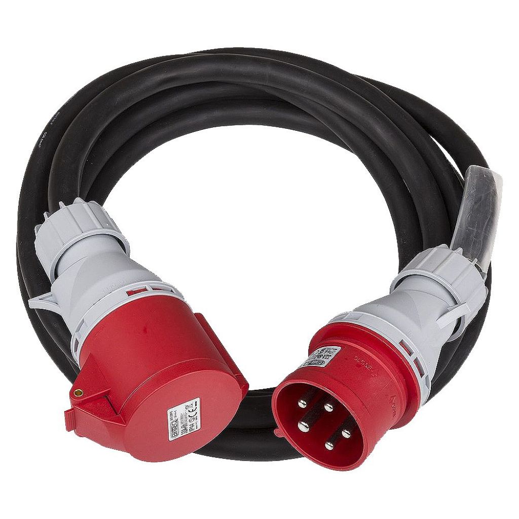 Afbeelding van Krachtstroom Kabel 32A / 5p | 2,5 meter