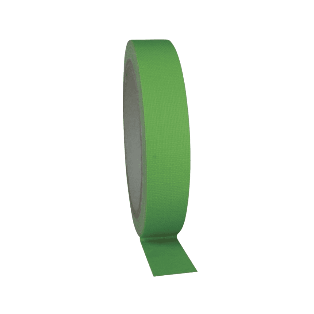 Afbeelding van Neon Gaffa Tape Groen 19mm 25m