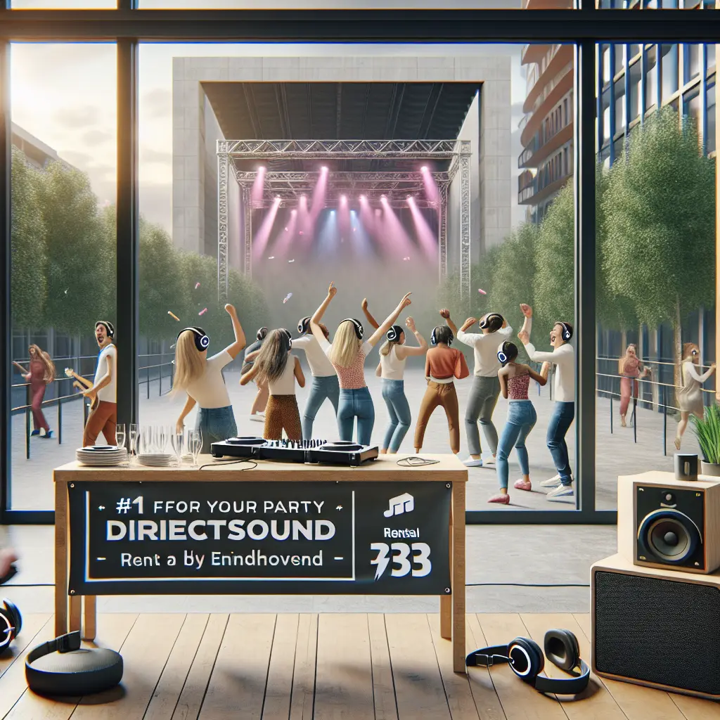 Illustratieve afbeelding Silent Disco Eindhoven