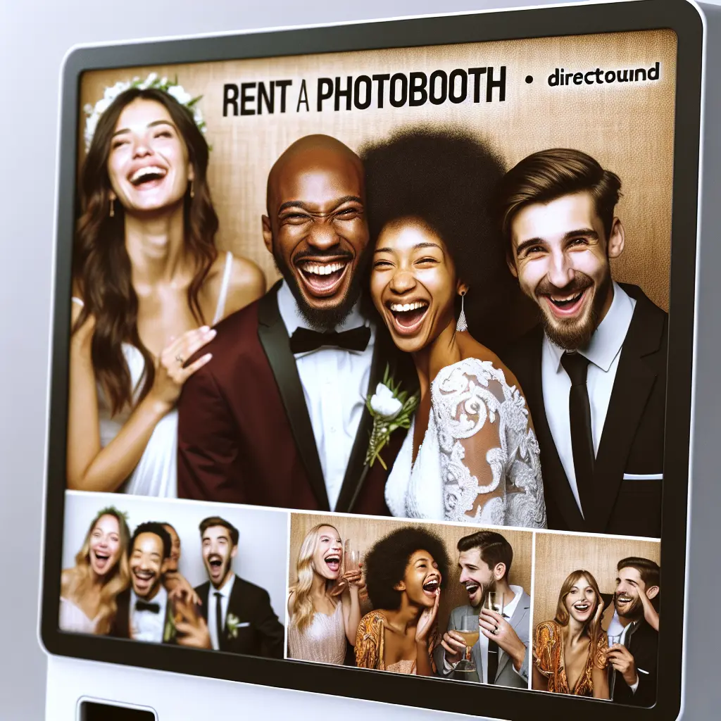 Illustratieve afbeelding Photobooth Huren